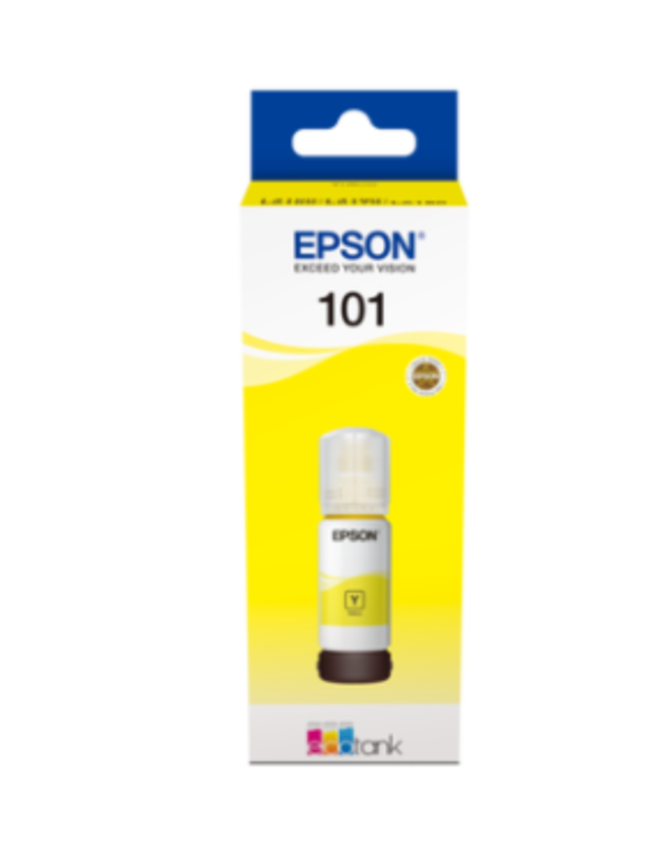 בקבוק דיו צהוב 101 ECOTANK YELLOW INK BOTTLE