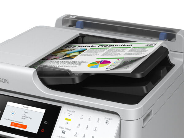 ⁦מדפסת WorkForce Pro EM-C800RDWF⁩ – תמונה ⁦2⁩