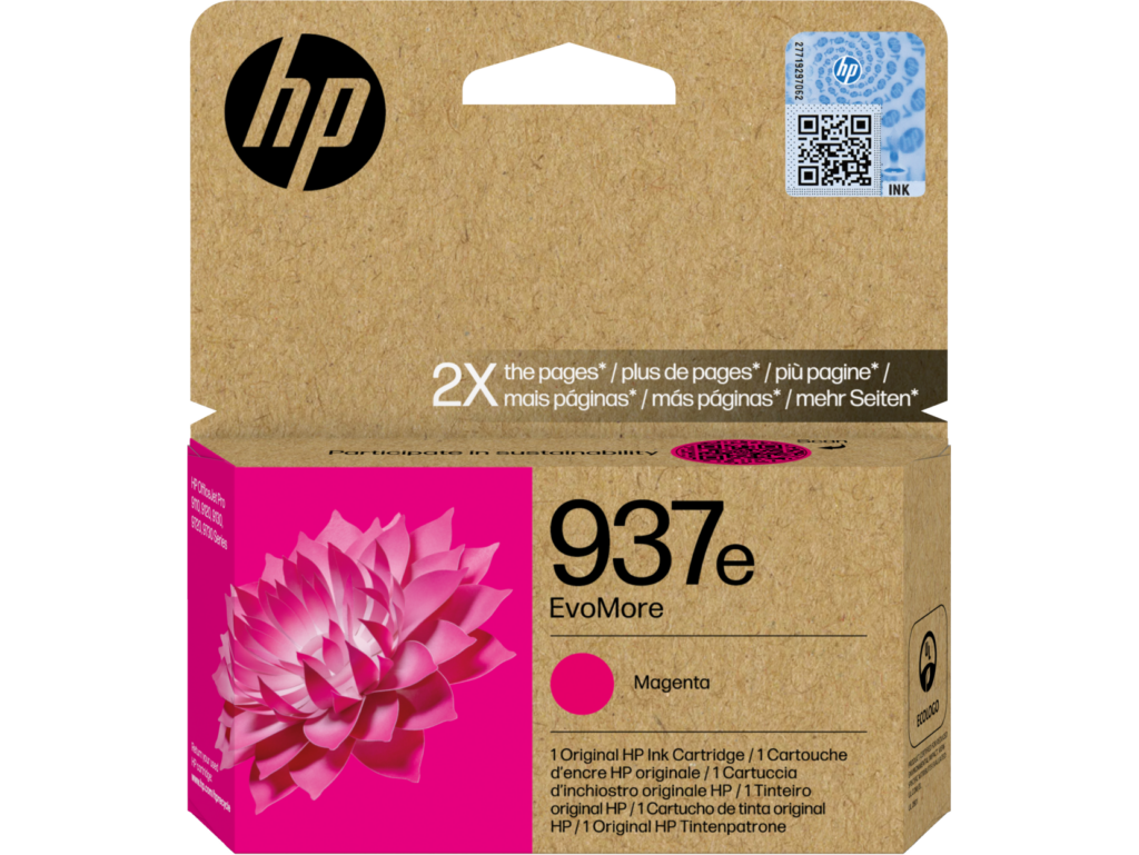 937E מקורי אדום HP